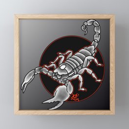Scorpion in Scorpio  Framed Mini Art Print