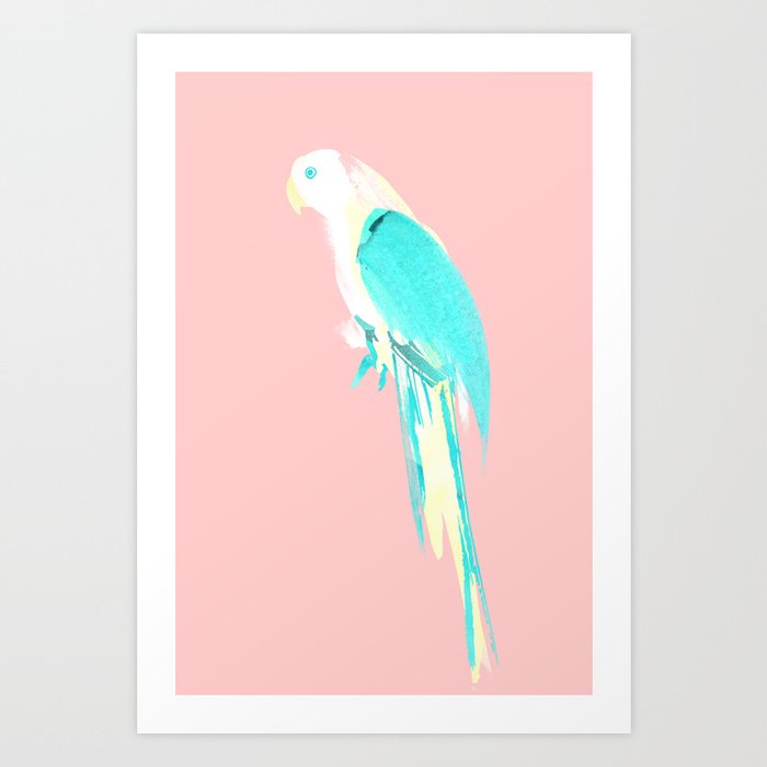 Discover the motif SUMMER PARROT by Robert Farkas as a print at TOPPOSTER
