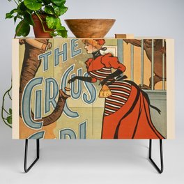 Vintage poster - The Circus Girl Credenza