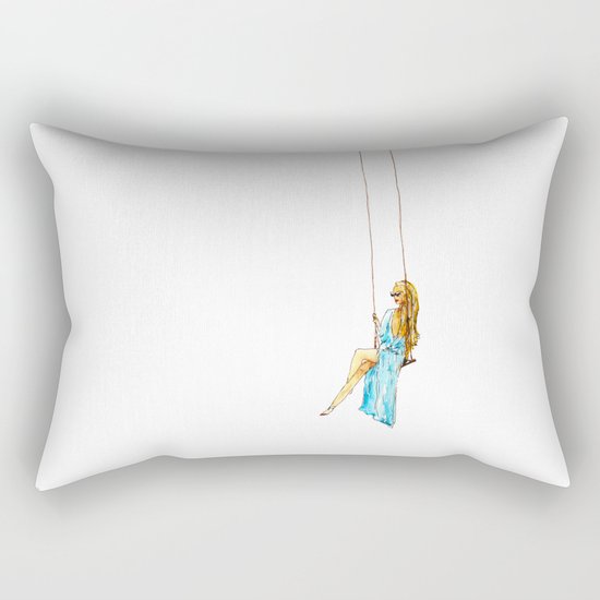 Swinging Rectangular Pillow