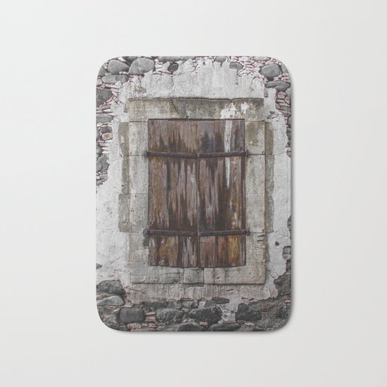 Wooden Window Bath Mat