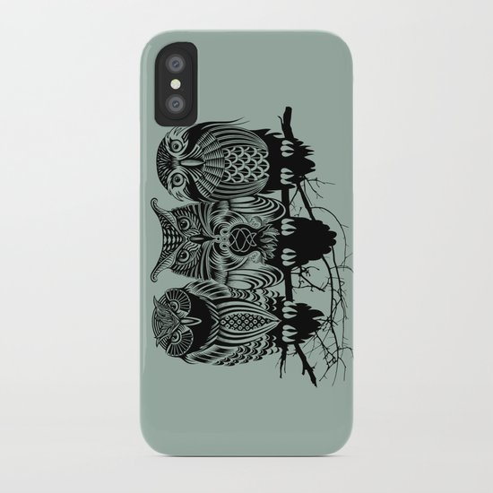 Owls of the Nile iPhone Case