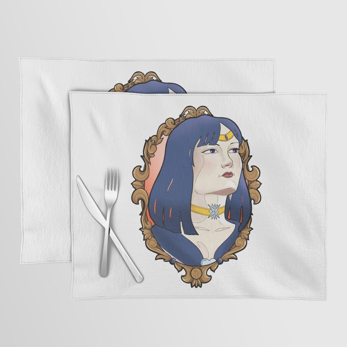 Saturn woman Placemat