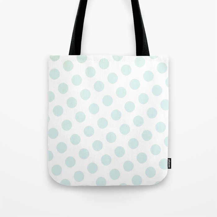 Polka Dots Watercolor Art Tote Bag
