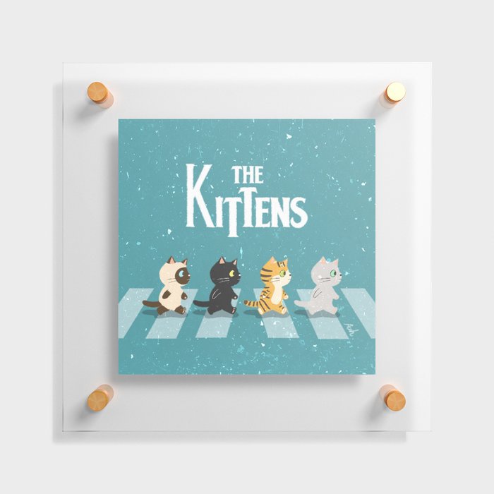 The Kittens Floating Acrylic Print