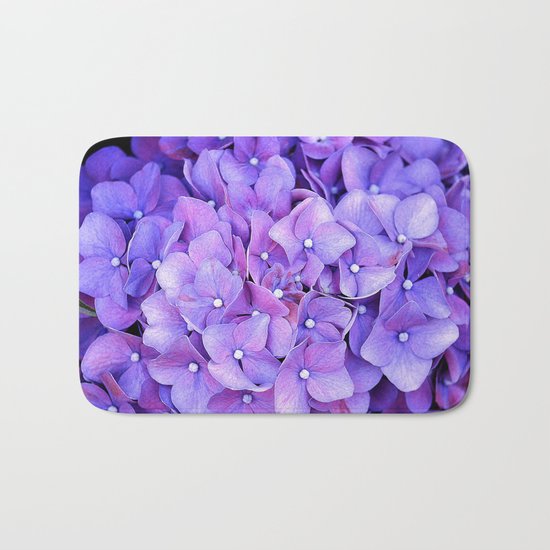 hydrangeas Bath Mat