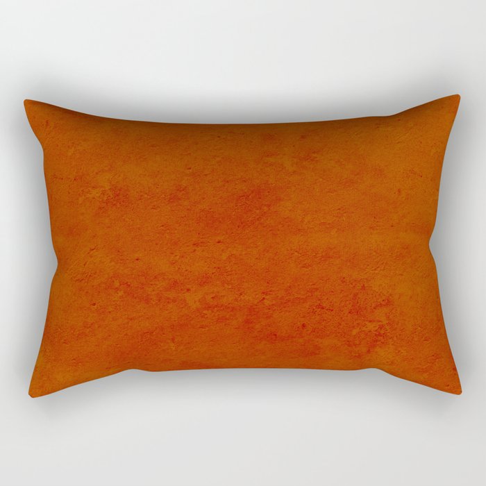 concrete orange brown copper plain texture Rectangular Pillow
