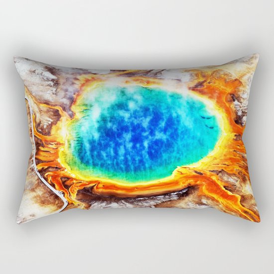 Earth's Eye Rectangular Pillow