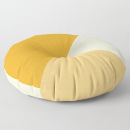 Mustard Tones Floor Pillow