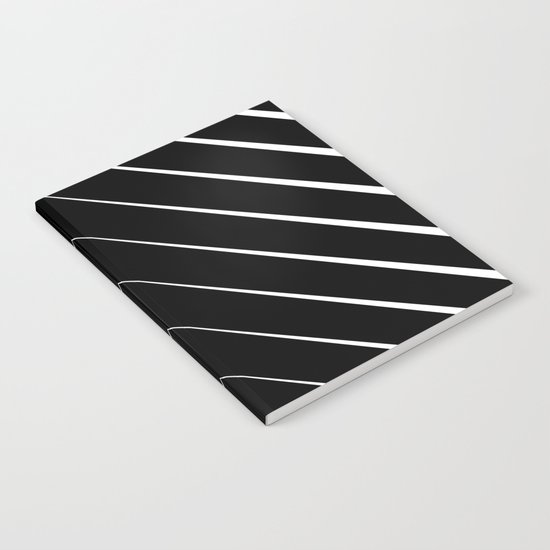 black and white Notebook