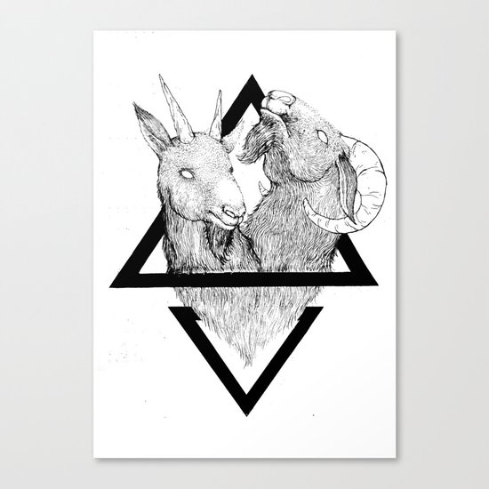 TWINS Canvas Print