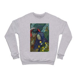 Memory of the Garden at Etten, 1888 by Vincent van Gogh Crewneck Sweatshirt