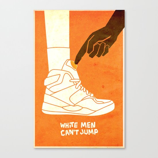 White Men Can't Jump Canvas Print