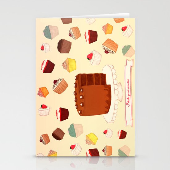 I Bake your Pardon! Stationery Cards