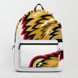 Manul or Pallas Cat Head Mascot Backpack