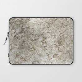 Brown grey stone design Laptop Sleeve