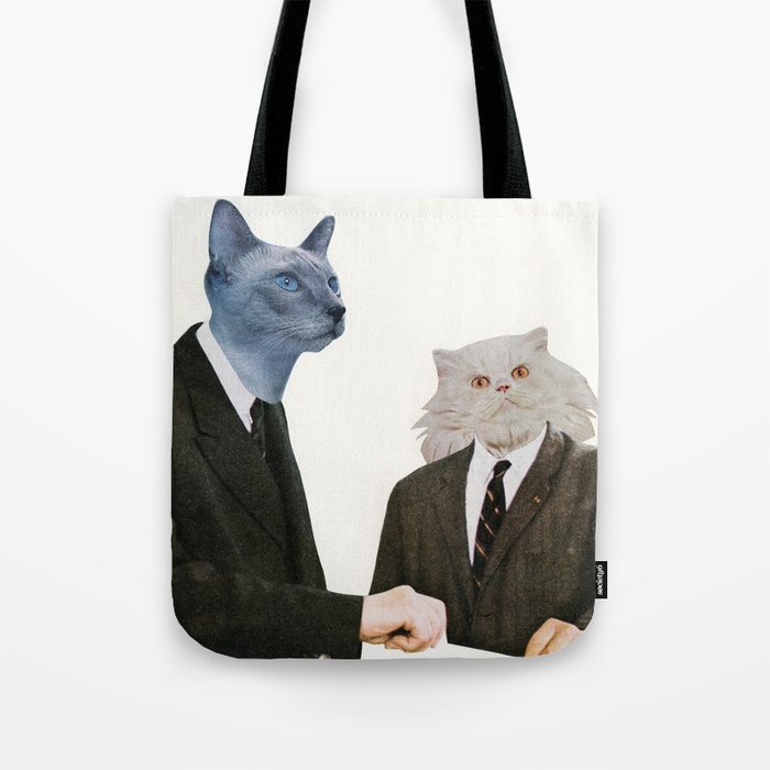 Cat Chat Tote Bag