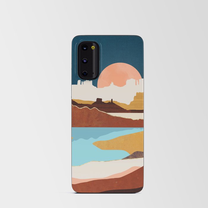 Desert Moon Lake Android Card Case