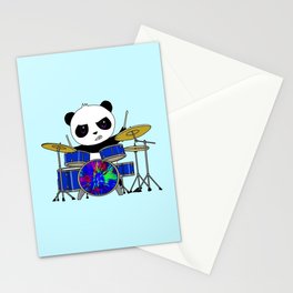 A Drumming Panda Stationery Cards