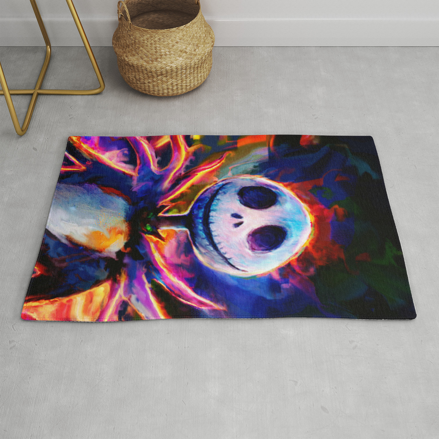 Nightmare Before Christmas 2 Rug By Ururuty Society6