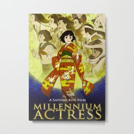 Millennium Actress Metal Print