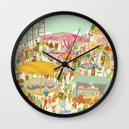 The funfair Wall Clock
