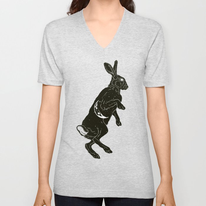 Rabbit Universe V Neck T Shirt