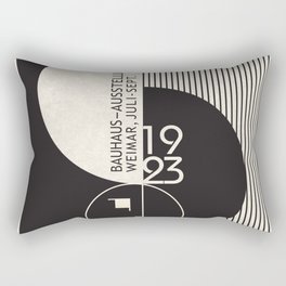 Bauhaus Exhibition Art Rectangular Pillow