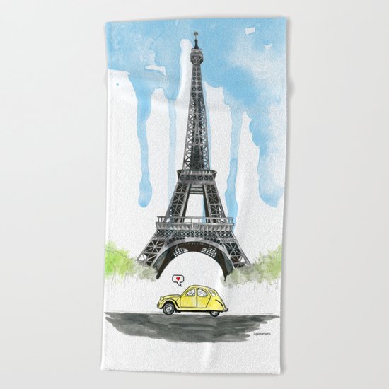 Ensemble pour toujours Beach Towel