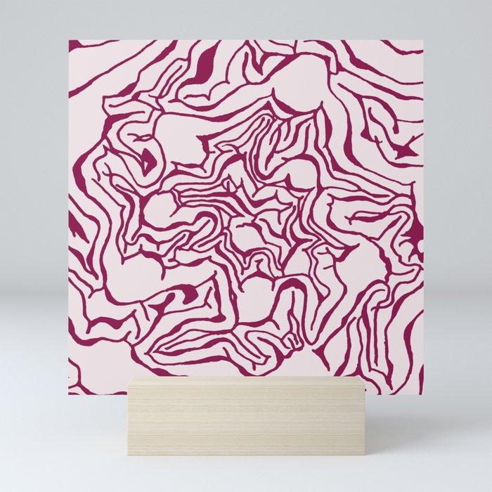 Cabbage Core Mini Art Print