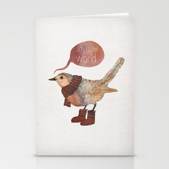Joy to the World Stationery Cards