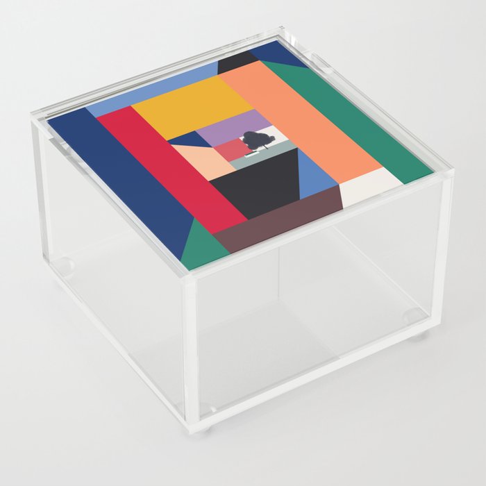 Dimensions of landscape Acrylic Box