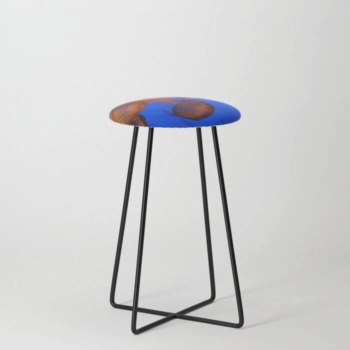 Floating Jellyfishes Counter Stool