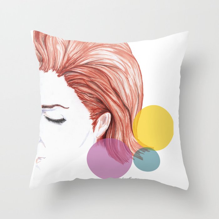 days go by Throw Pillow