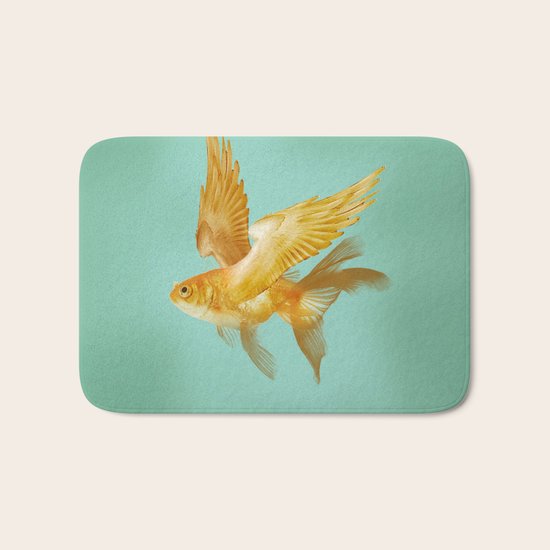 Flying Fish Bath Mat