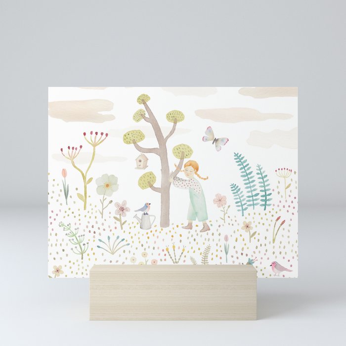 Milla's spring Mini Art Print