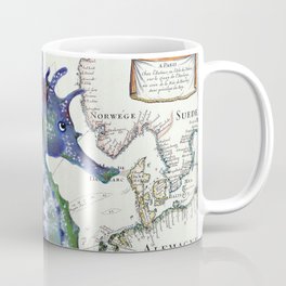 Blue Seahorse Sea Mug