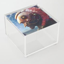 Hippie Alien  Acrylic Box