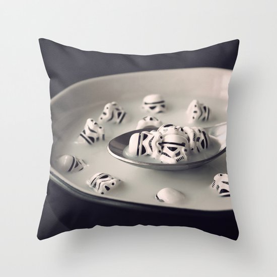 Fortified with Vitamin S Throw Pillow