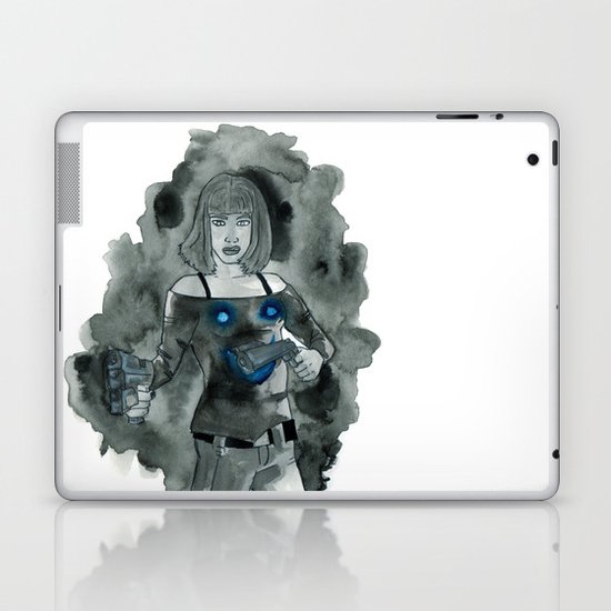 Guns to a Knife Fight Laptop & iPad Skin