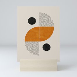 Abstract Geometric Shapes Mini Art Print