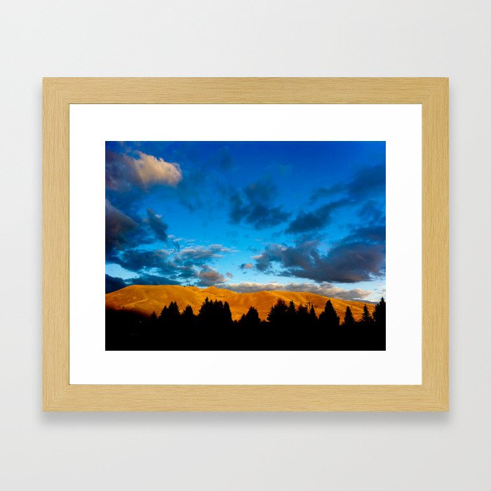 Sun and the Darkness Framed Art Print