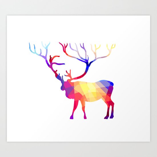 Deer Art Print