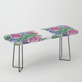 wildflower bouquet Bench