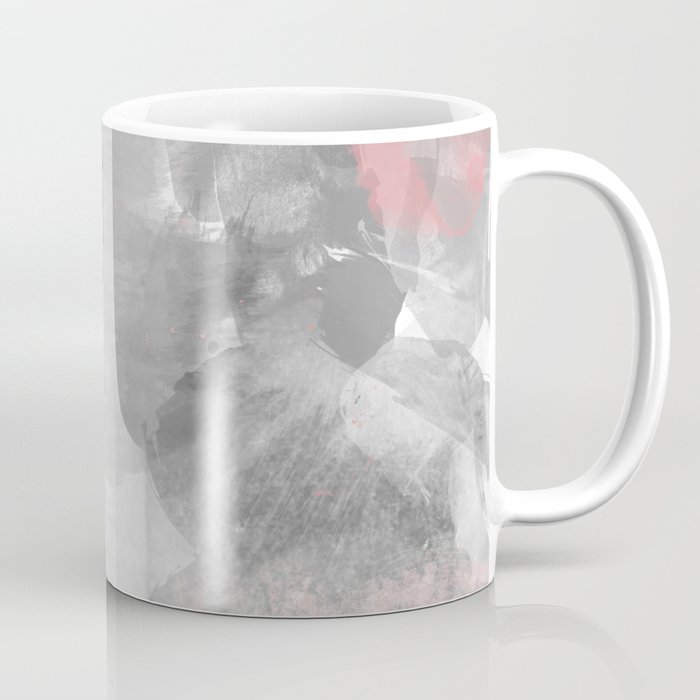 GreyPink Watercolour Coffee Mug