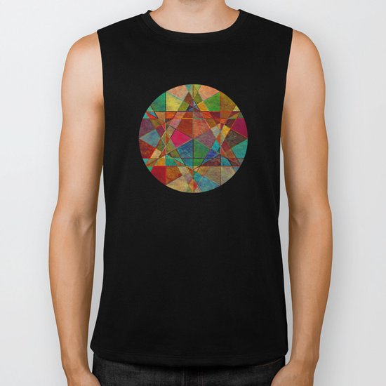 The Beauty of Geometry 5 Biker Tank