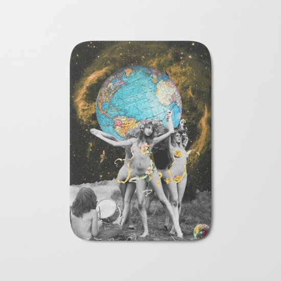 Hippie Neraides Bath Mat