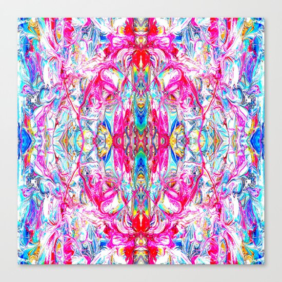 Sophisticated Psychedelic Boho II Canvas Print