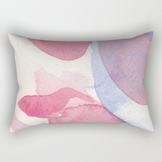 Water and Color 16 Rectangular Pillow
