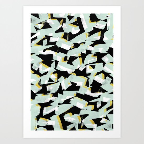 Abstract Pattern 76 Art Print